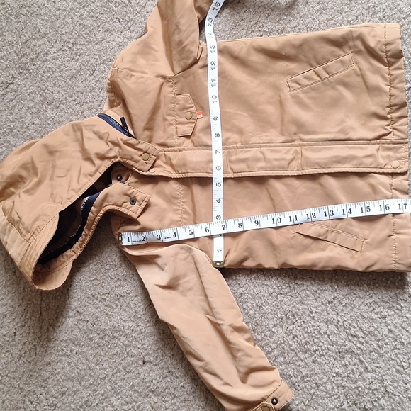 Mayoral Tan Hooded Raincoat for Kids 3 Years - Picture 8 of 9